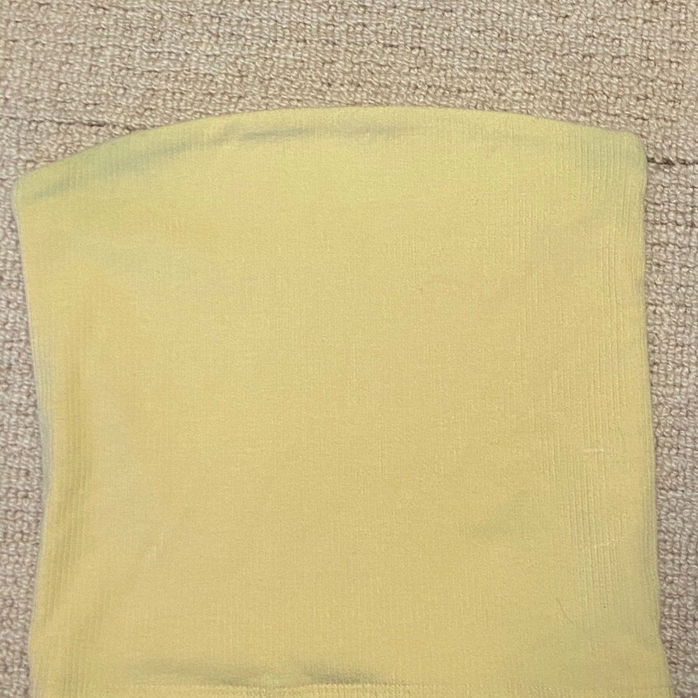 American eagle yellow tube top!